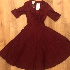 NWT Unique Vintage Delores swing dress